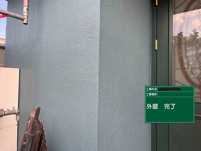 明石市　外壁塗装　完了